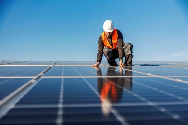 Solar panels leads